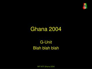 Ghana 2004