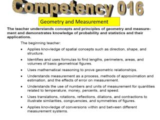 Competency 016