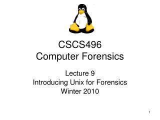 CSCS496 Computer Forensics