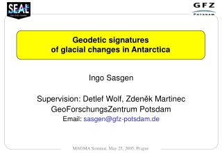 Geodetic signatures of glacial changes in Antarctica