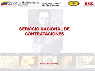SERVICIO NACIONAL DE CONTRATACIONES