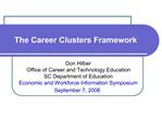 The Career Clusters Framework