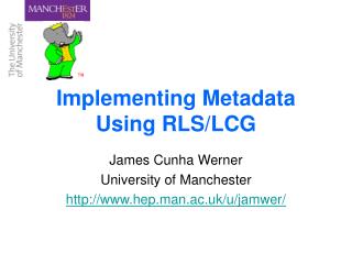 Implementing Metadata Using RLS/LCG