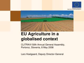 EU Agriculture in a globalised context