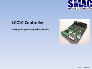 LCC10 Controller Training, Programming and Application