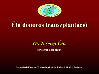 Élő donoros transzplantáció
