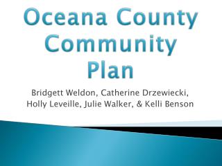 Oceana County Community Plan