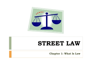STREET LAW
