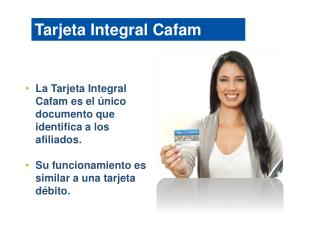Tarjeta Integral Cafam