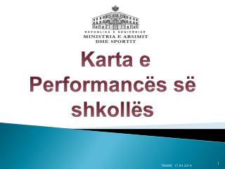 Karta e Performancës së shkollës