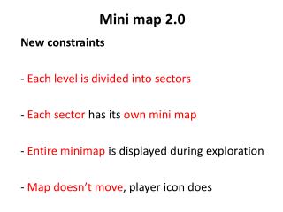 Mini map 2.0