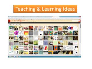 Teaching & Learning Ideas