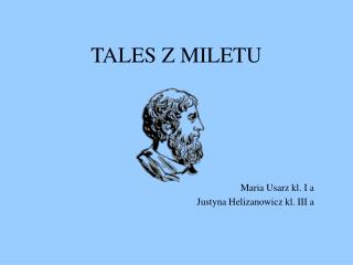 TALES Z MILETU