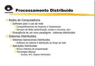 Processamento Distribuído