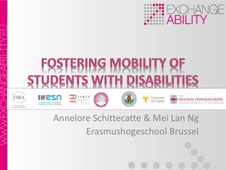 Fostering Mobility of Students with Disabilities