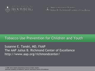 Tobacco Use Prevention for Children and Youth