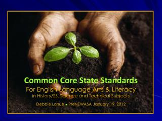 Common Core State Standards For English Language Arts &amp; Literacy