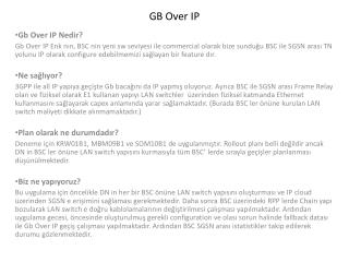 GB Over IP