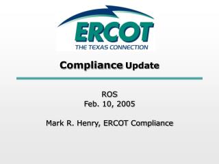 Compliance Update