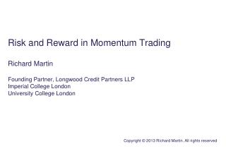 What momentum trading is