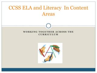 CCSS ELA and Literacy In Content Areas