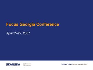 Focus Georgia Conference
