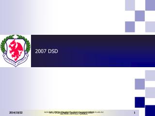 2007 DSD