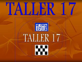 TALLER 17