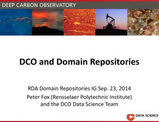 DCO and Domain Repositories