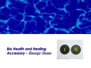 Bio Health and Healing Accessory - Energy Stone
