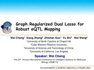 Graph Regularized Dual Lasso for Robust eQTL Mapping