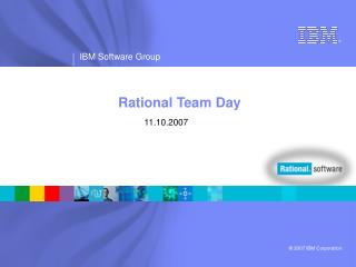 Rational Team Day