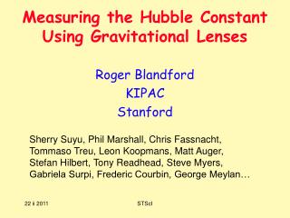 Measuring the Hubble Constant Using Gravitational Lenses