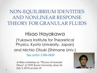 Non-equilibrium identities and nonlinear response theory for Granular Fluids