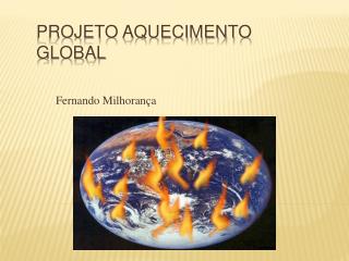 Projeto aquecimento Global