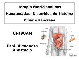 Terapia Nutricional nas Hepatopatias, Distúrbios do Sistema Biliar e Pâncreas