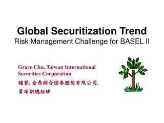 Global Securitization Trend Risk Management Challenge for BASEL II