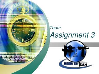 Team Assignment 3