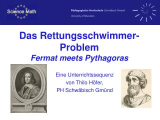 Das Rettungsschwimmer-Problem Fermat meets Pythagoras