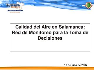 Calidad del Aire en Salamanca: Red de Monitoreo para la Toma de Decisiones