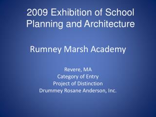 Rumney Marsh Academy
