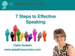 7 Steps to Effective Speaking