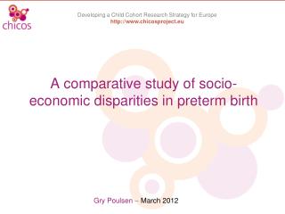 A comparative study of socio-economic disparities in preterm birth