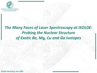 The Many Faces of Laser Spectroscopy at ISOLDE: Probing the Nuclear Structure