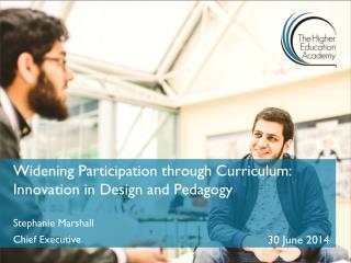 Widening Participation through Curriculum: Innovation in Design and Pedagogy
