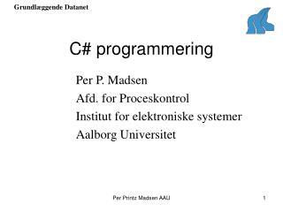 C# programmering