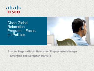 Cisco Global Relocation Program – Focus on Policies
