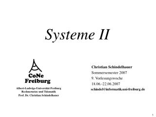 Systeme II