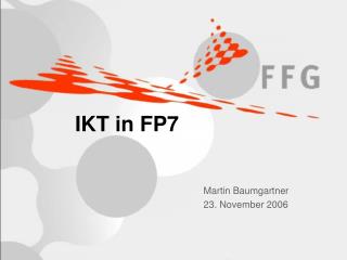 IKT in FP7