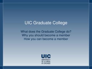 UIC Graduate College